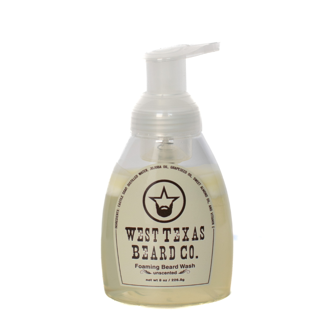 Unscented Foaming Beard Wash