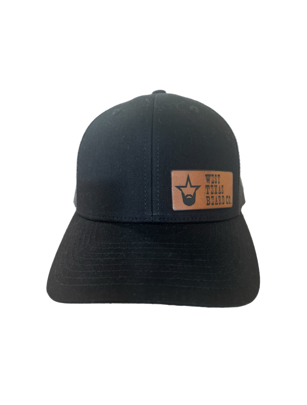 Rectangle Logo Patch Hat - Black