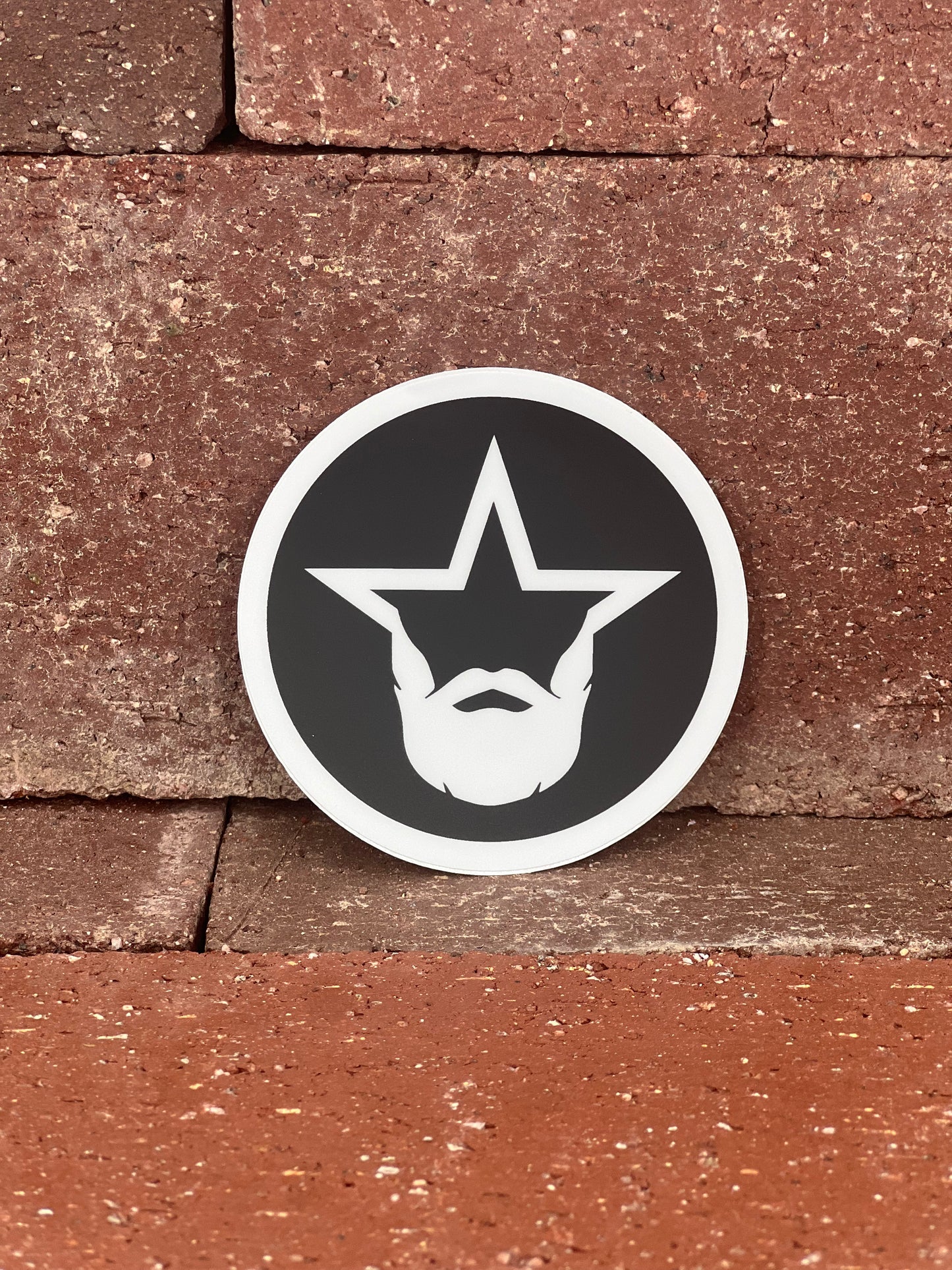 Sticker - Black/White