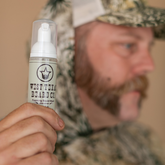 Unscented Foaming Beard Wash - Travel Size