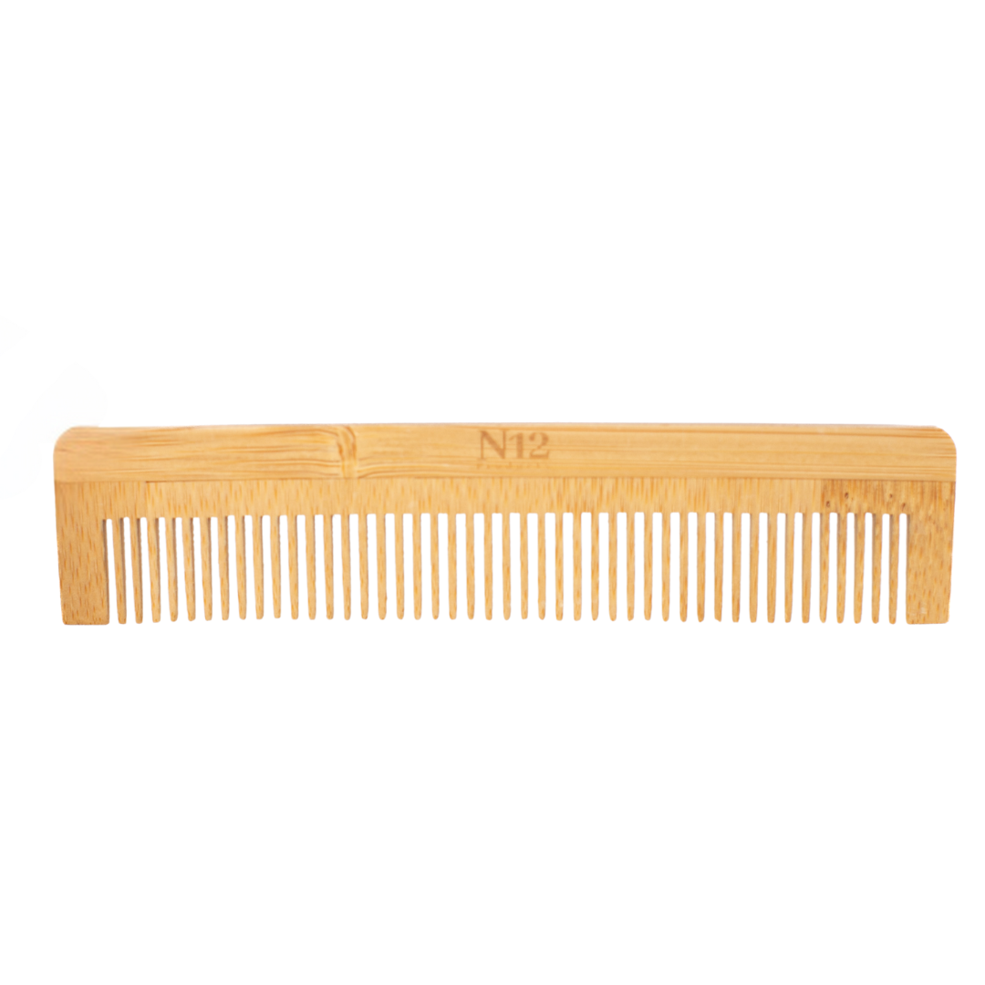 N12 Wooden Beard Comb