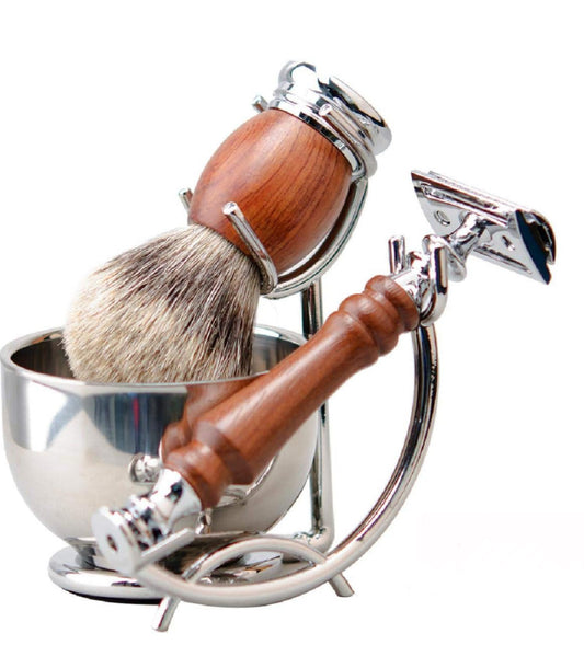 Rosewood Shaving Set