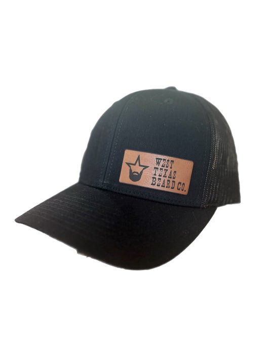 Rectangle Logo Patch Hat - Black