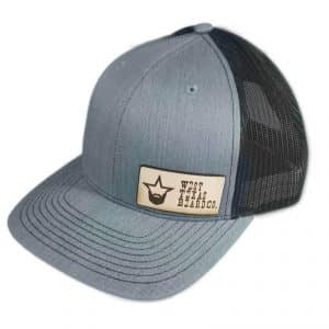 Rectangle Logo Patch Hat - Grey/Black