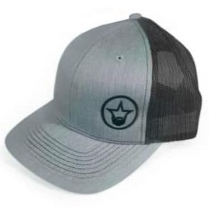 Stitched Logo Hat - Grey/Black